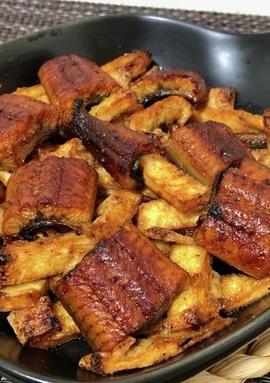 鰻と油揚げの和え焼き-レシピのメイン写真