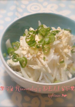 オニオンスライスは♔マヨ麺つゆで❤-レシピのメイン写真