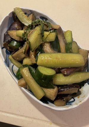 きゅうりとナスの味噌炒め-レシピのメイン写真