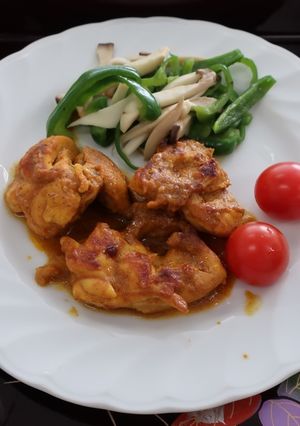 簡単！鶏肉カレー風味焼き-レシピのメイン写真