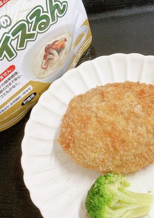 非常食アレンジ♪カレー風味ライスコロッケ-レシピのメイン写真