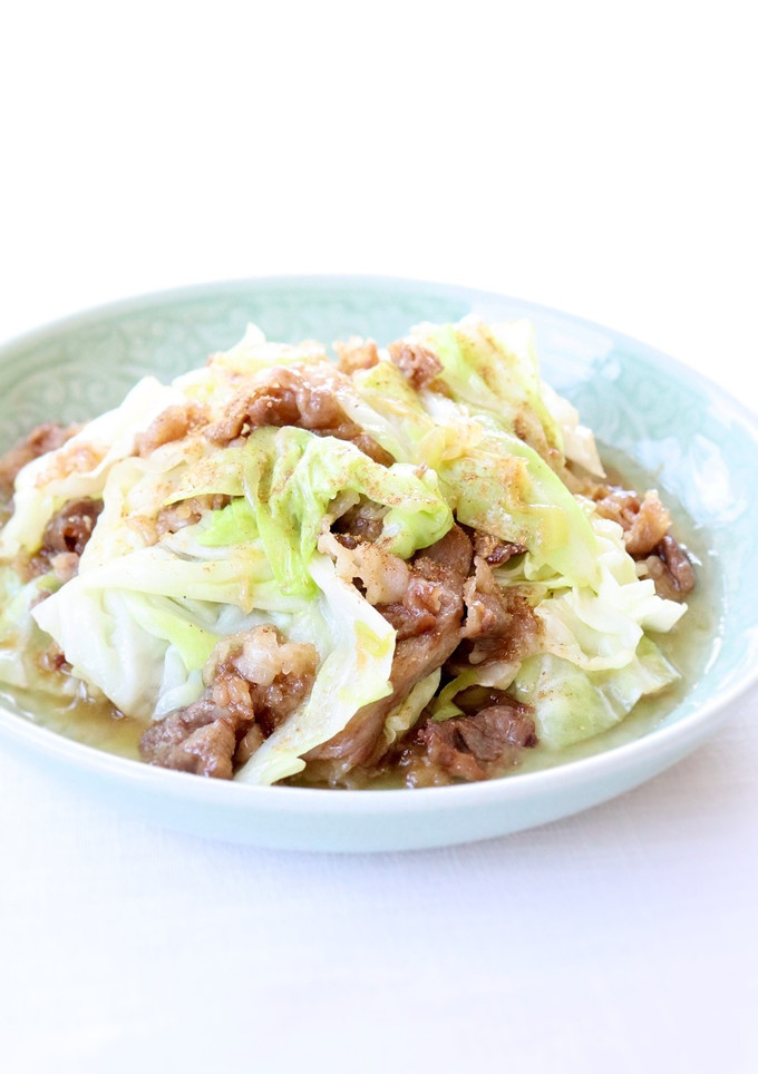 食感いい【牛肉とキャベツのオイスター炒め-レシピのメイン写真