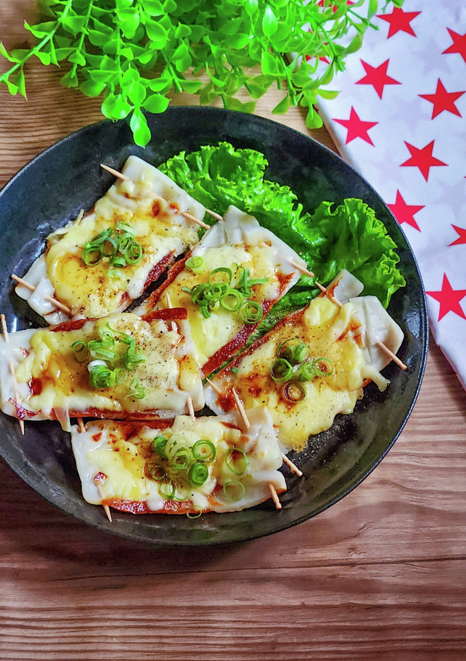 ☆簡単おつまみ♪ちくわのネギチーズ焼き☆-レシピのメイン写真