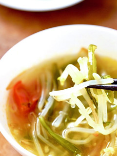 茎わかめ・もやし・トマトの中華スープ☆-レシピのメイン写真