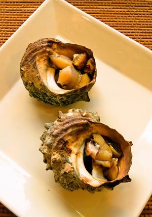 😊魚焼きグリルで簡単♪さざえのつぼ焼き😊-レシピのメイン写真