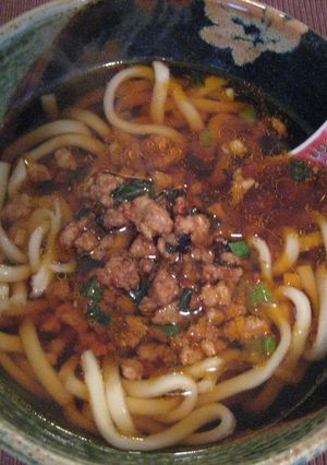 肉うどん☆担々麺風-レシピのメイン写真