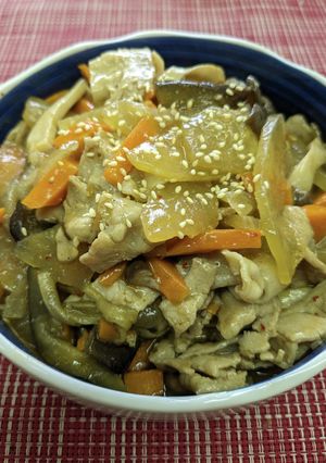 三浦とうがんの焼き肉のたれ炒め-レシピのメイン写真
