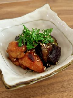 とろ〜り茄子がおいしい!鶏もも甘辛炒め-レシピのメイン写真