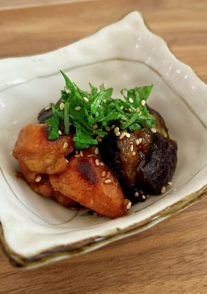 とろ〜り茄子がおいしい！鶏もも甘辛炒め-レシピのメイン写真