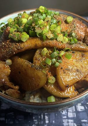 豚バラ大根うな丼-レシピのメイン写真