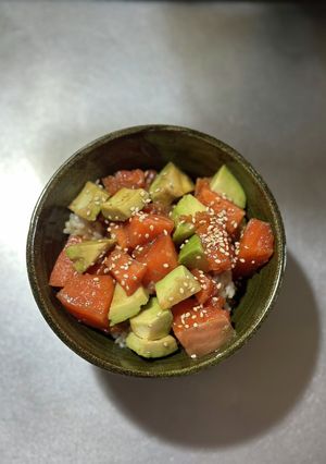 簡単ポキ丼-レシピのメイン写真