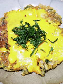 大根と紫蘇の米粉焼き-レシピのメイン写真