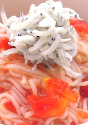 ☆Love離乳食☆トマトの和風にゅうめん-レシピのメイン写真