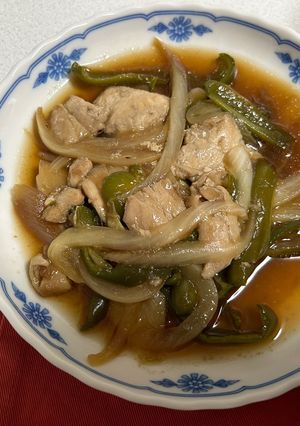鶏むねチンジャオロース-レシピのメイン写真