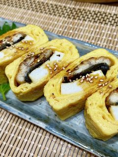 旨み・ボリューム・コスパUPのうな卵焼き-レシピのメイン写真