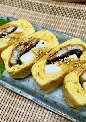 旨み・ボリューム・コスパUPのうな卵焼き-レシピのメイン写真