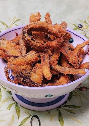 少しだけフードロスを減らす茄子の皮フライ-レシピのメイン写真