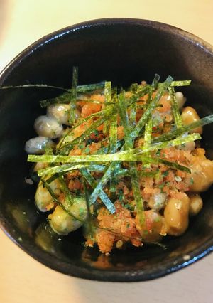 毎日の納豆●鮭のソフトふりかけ＆刻み海苔-レシピのメイン写真