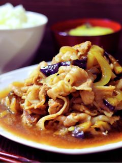 爆旨!爆照!茄子と豚肉の旨旨炒め-レシピのメイン写真