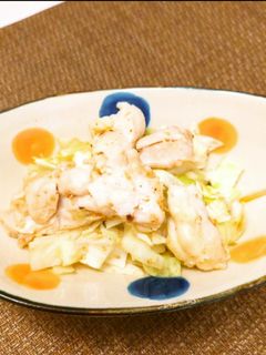 簡単!おだし香る鶏キャベ-レシピのメイン写真