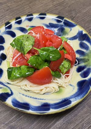 シークヮーサーでイタリア風そうめん☆-レシピのメイン写真
