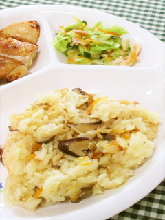【幼児食】きのこごはん-レシピのメイン写真
