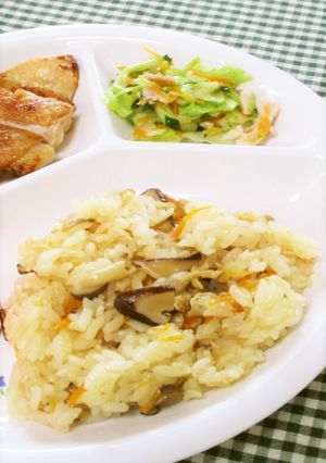 【幼児食】きのこごはん-レシピのメイン写真