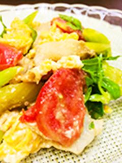 豚肉の味噌炒め セロリとトマトをあわせて-レシピのメイン写真