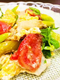 豚肉の味噌炒め セロリとトマトをあわせて-レシピのメイン写真