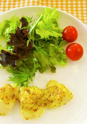 鶏むね肉のマスタード焼き-レシピのメイン写真