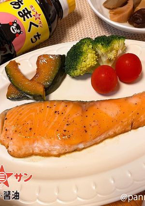 【あまくち醤油】サーモンステーキ-レシピのメイン写真