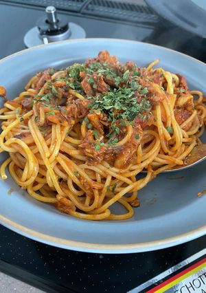 ずぼらローリングストック消費パスタ-レシピのメイン写真