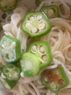 オクラサラダソーメン-レシピのメイン写真