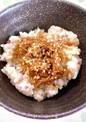 新生姜とちりめんじゃこの佃煮-レシピのメイン写真