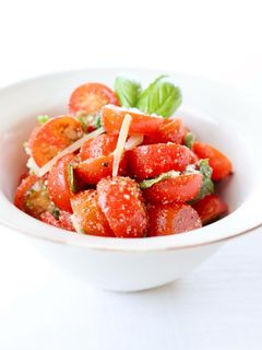 簡単美味しい!【ミニトマトのカプレーゼ風-レシピのメイン写真