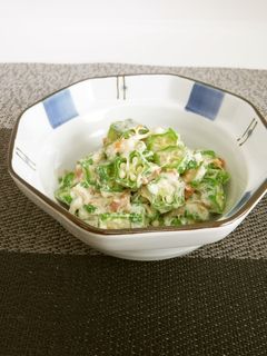 オクラの梅マヨネーズ-レシピのメイン写真