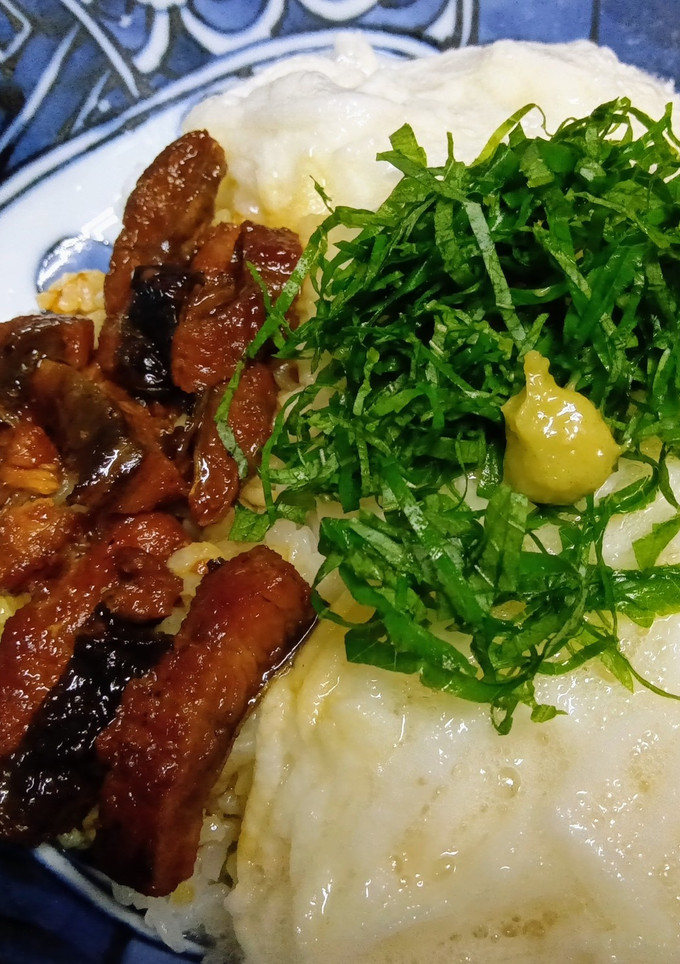 冷たい鰻とろろ御飯-レシピのメイン写真