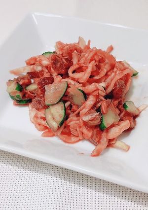 【簡単】切り干し大根のトマトサラダ-レシピのメイン写真