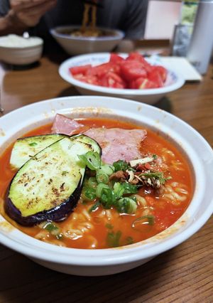 トマト辛ラーメン-レシピのメイン写真