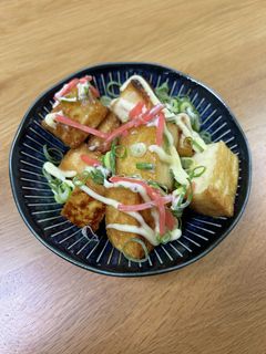 厚揚げ 甘辛ねぎ紅生姜 簡単 おつまみ-レシピのメイン写真
