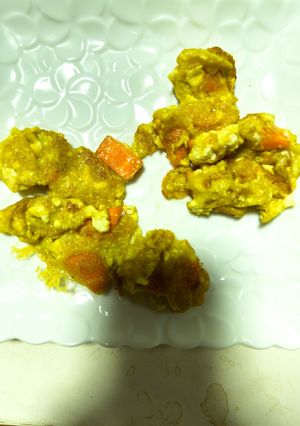 簡単!豆腐とにんじんのカレー焼き♪-レシピのメイン写真