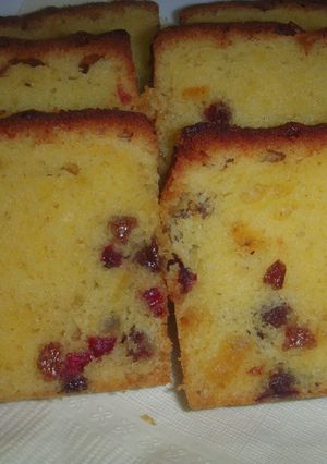 パウンドケーキ18㎝(ドライフルーツ)-レシピのメイン写真