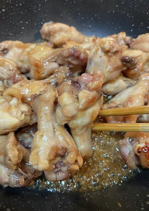 カンタン酢で手羽元の照り煮-レシピのメイン写真