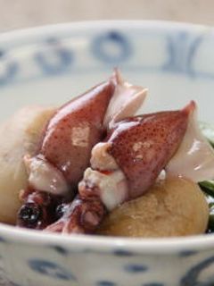 ほたるいかと小芋の煮物-レシピのメイン写真