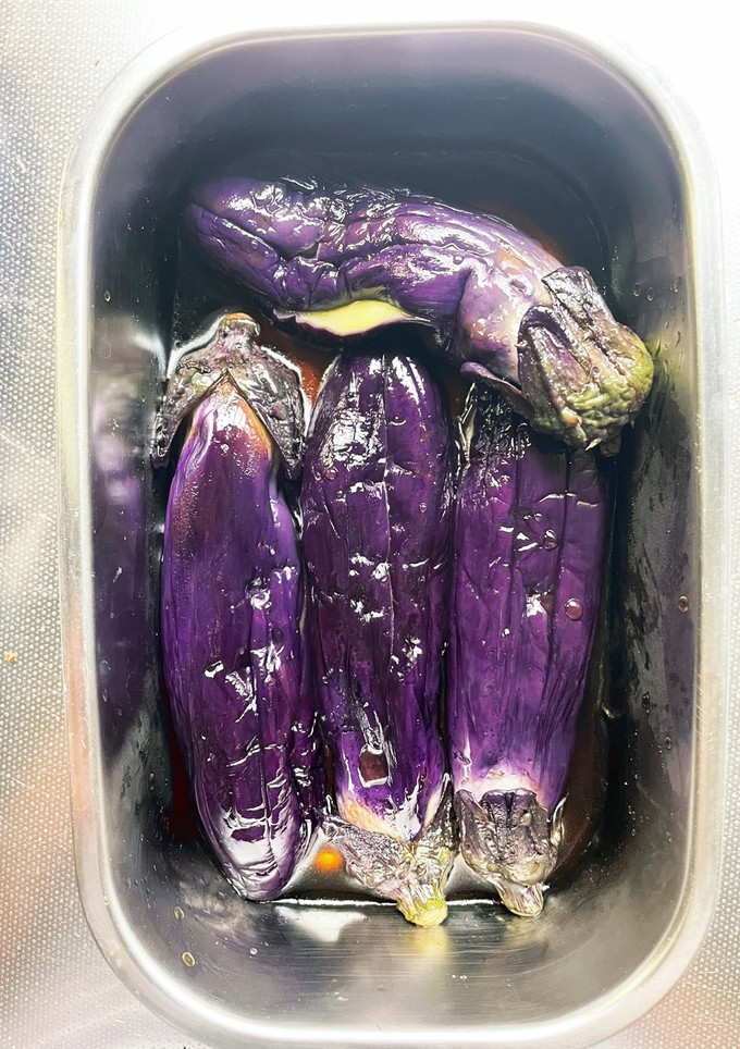 レンジ茄子のお浸し（揚げ浸し風）-レシピのメイン写真