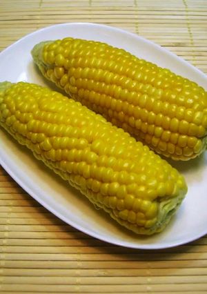 レンジで楽チン♪とうもろこし-レシピのメイン写真
