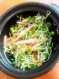 ☆ミョウガとかいわれ大根簡単サラダ☆-レシピのメイン写真