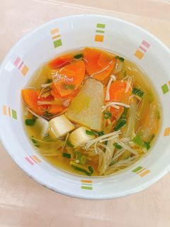 冬瓜のお汁☆給食メニュー-レシピのメイン写真