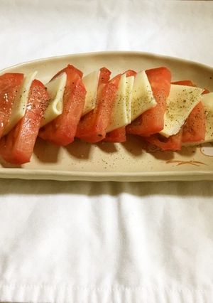 簡単！カプレーゼ。-レシピのメイン写真