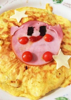 カービィの満腹☆お好み焼き-レシピのメイン写真
